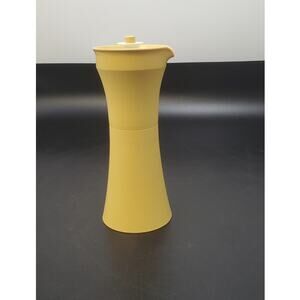 Vintage Tupperware Oil/Vinegar Cruet Dispenser #1246 Harvest Gold